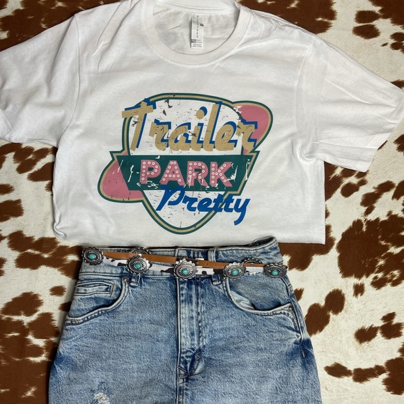 Tops Trailer Park Pretty Crop Top Poshmark